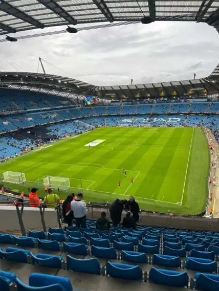 Etihad Stadium South Stand - Away end vue