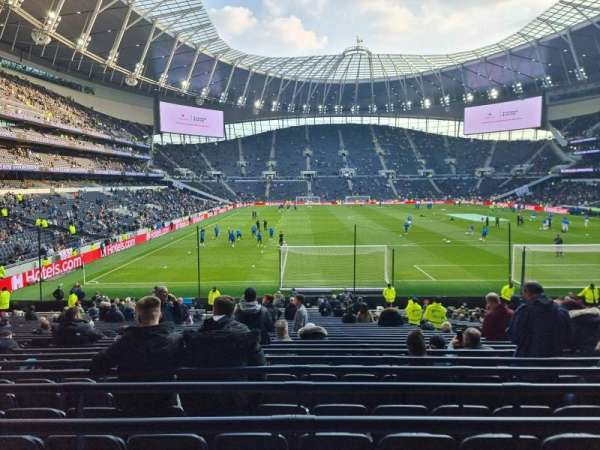 North Stand - Block 114 view