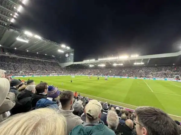 Vue Milburn Stand St. James’ Park