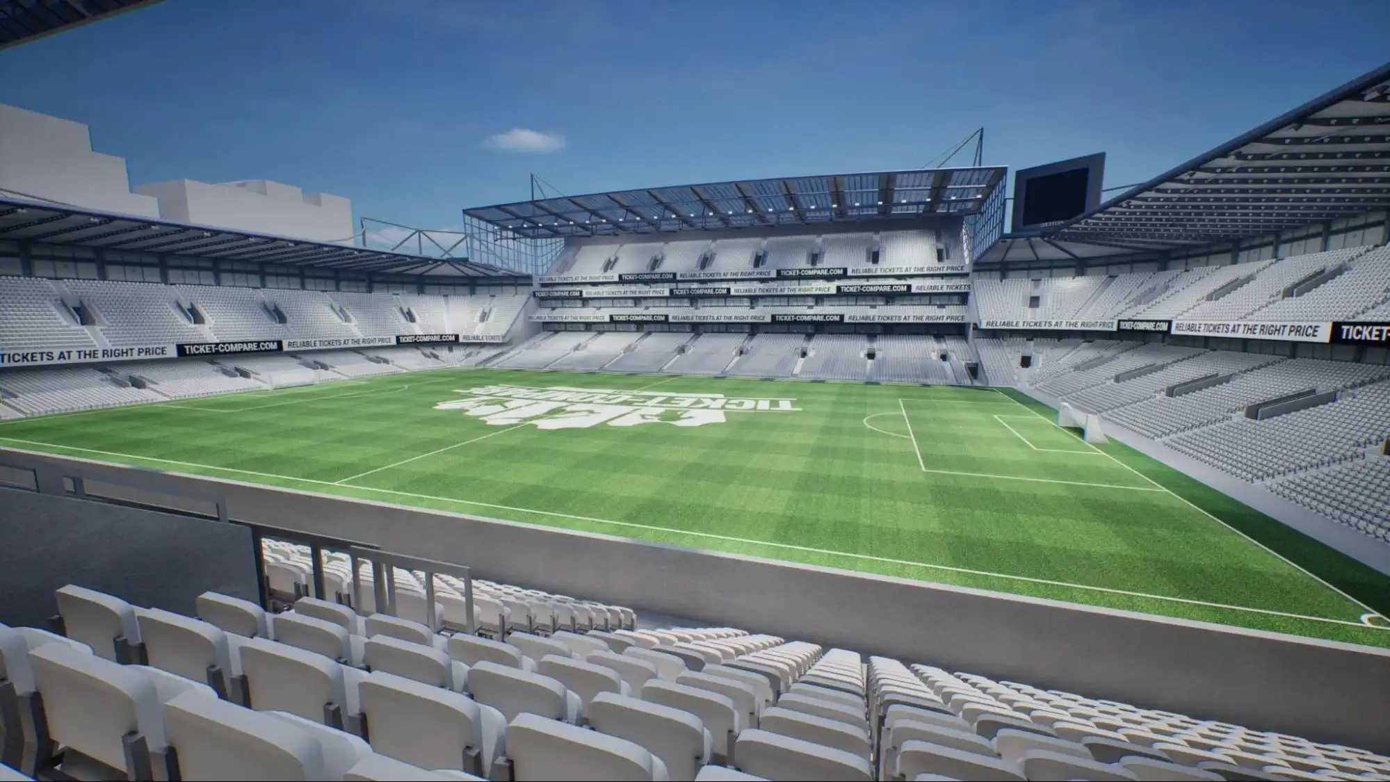 Illustration Stamford Bridge East Stand Middle Tier