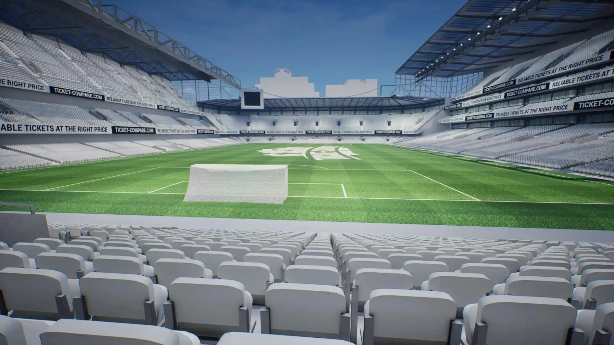 Illustration Stamford Bridge Matthew Harding Lower Tier