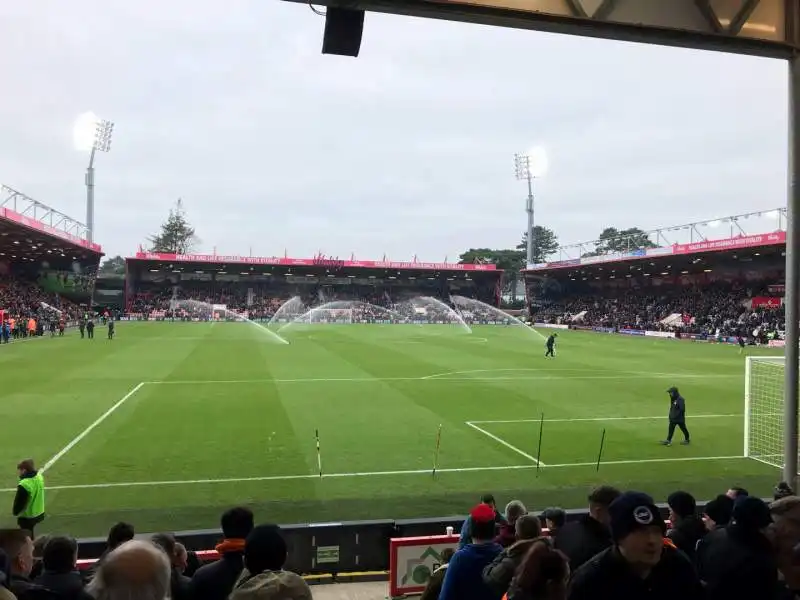 Vitality Stadium South Stand view
