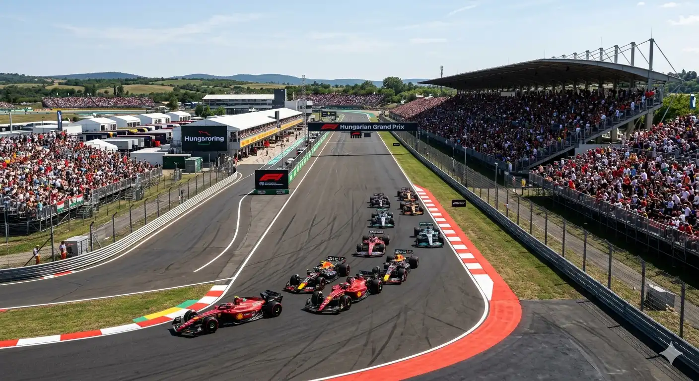 À quoi ressemble le billet Admission Générale au Grand Prix de Hongrie ? background image