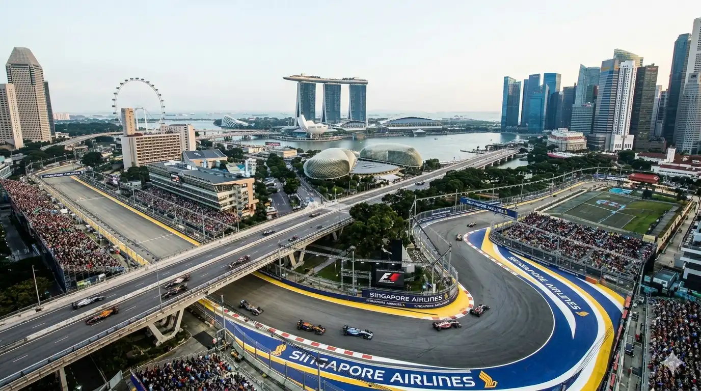 Comment acheter vos billets pour le Grand Prix de Singapour 2026 background image