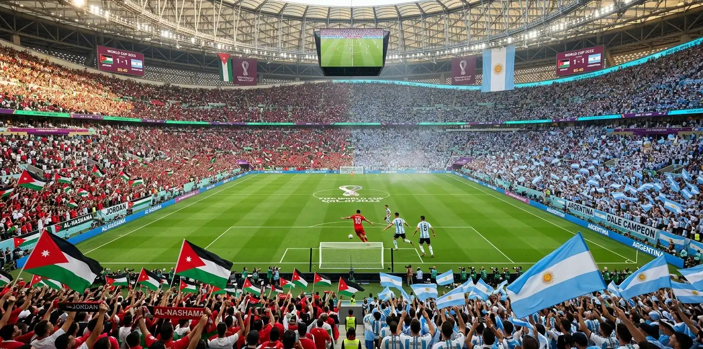Comment acheter des billets Jordan vs Argentine pour la Coupe du Monde 2026 background image