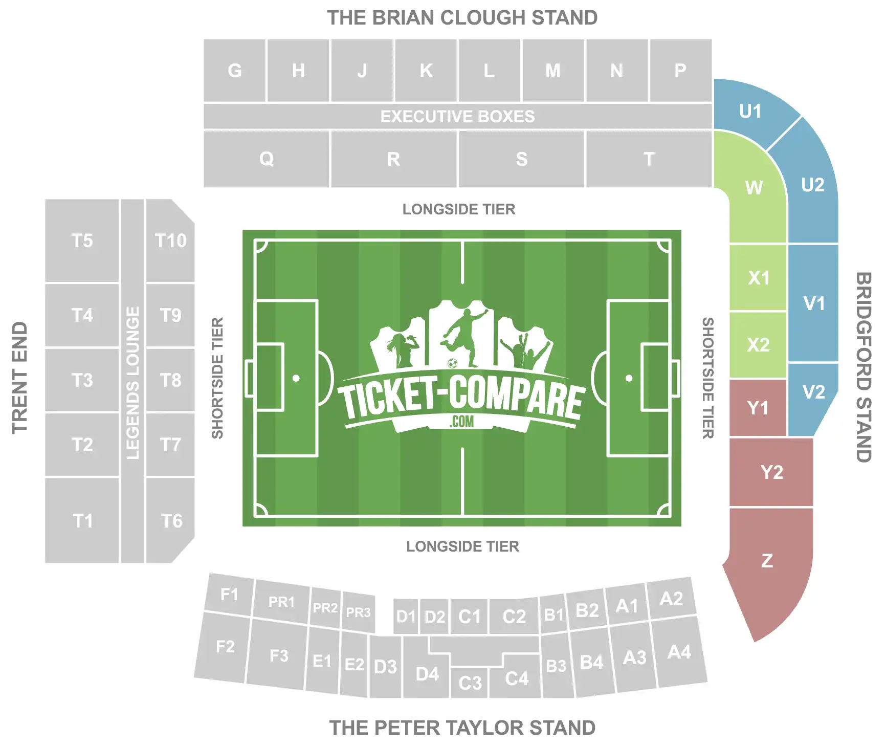 Plan City Ground, tribune John Robertson